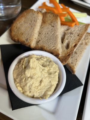Houmous   at The Bike Shed Motorcycle Club in London