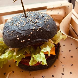 Flower burger  at Flower Burger in Rotterdam