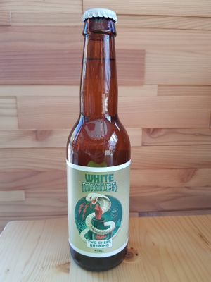 White Mamba Beer, with coriander and cumin, so different and GOOD! at Flower Burger in Rotterdam