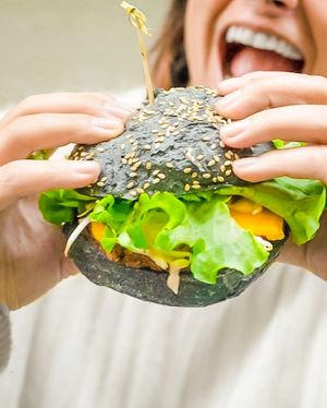 Mmmmhhh at Flower Burger in Rotterdam