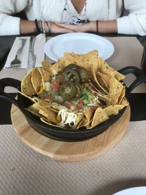 Más nachos  at Vegania in Madrid