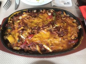 Fajitas  at Vegania in Madrid