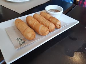 Starters: Tequeños at Vegania in Madrid