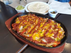 Main: jackfruit fajitas (0) at Vegania in Madrid