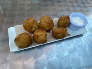 Croquetas   at Vegania in Madrid