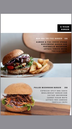 Truffle Almond & Cashew nut Cheese , are you ready for....  :) at Man & The Figs in Bangkok