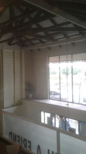 View from the loft at Man & The Figs in Bangkok