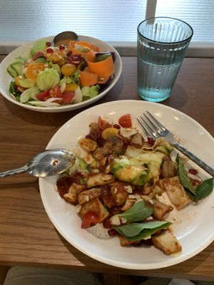 I had already eaten some before I had the bright idea to take the pic to share.  at Man & The Figs in Bangkok