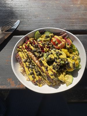 Small earth bowl  at Paseyo in Mullumbimby