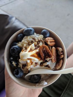 Best vegan ice cream I've ever had! Even better than Cocowhip! at Paseyo in Mullumbimby