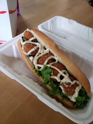 Seitan ranch grinder at Airline Grill - Food Stall in Pomfret