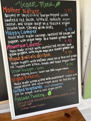 Current Menu  at Airline Grill - Food Stall in Pomfret