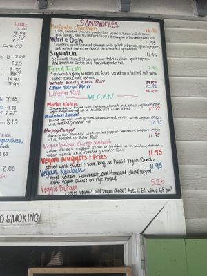 Current Menu  at Airline Grill - Food Stall in Pomfret