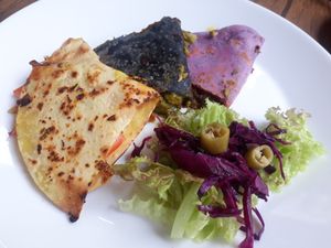 Quesadillas at All You Eat is Love in Chiang Mai