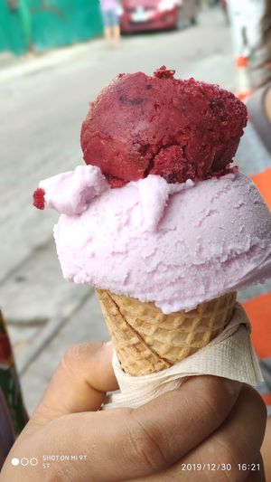 Vegan ice cream at All You Eat is Love in Chiang Mai