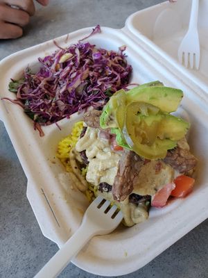 Loco moco at Choice Health Bar in Paia