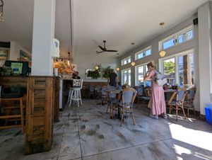 interior at Choice Health Bar in Paia