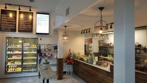 Counter at Choice Health Bar in Paia