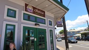 Outdoors at Choice Health Bar in Paia