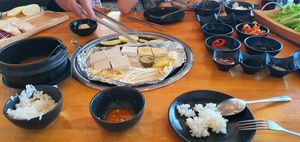 Korean Vegan BBQ at Seoul Vibe in Koh Phangan