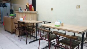 Inside rest at Kedai Bahagia in 