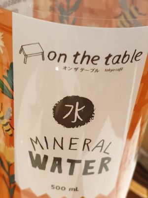 Water at On the Table in Bangkok