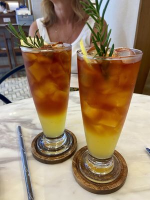 Ice tea  at On the Table in Bangkok