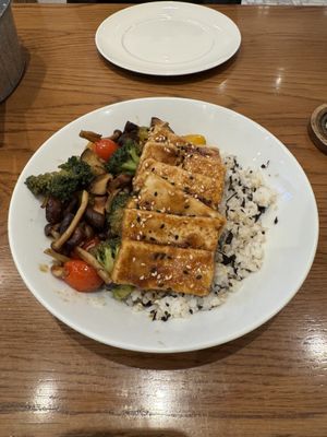 Tofu bowl  at On the Table in Bangkok