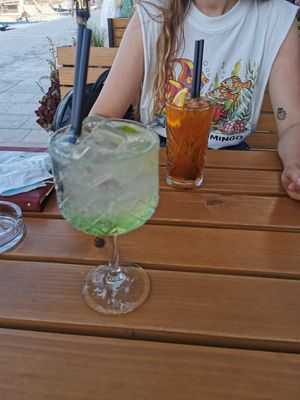Apple tonic and mango 56 at King's Caffe in Malinska