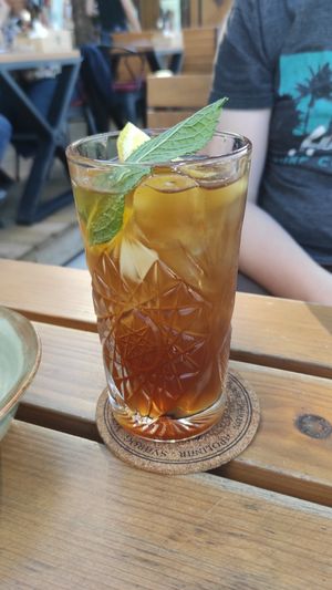 Home Made ice tea Peach at King's Caffe in Malinska