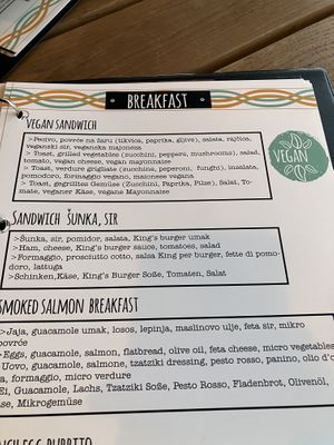   at King's Caffe in Malinska