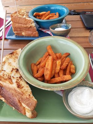 Vegan tripaleta at King's Caffe in Malinska