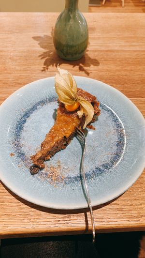 spice cake  at My Secret Garden Cafe in Vienna