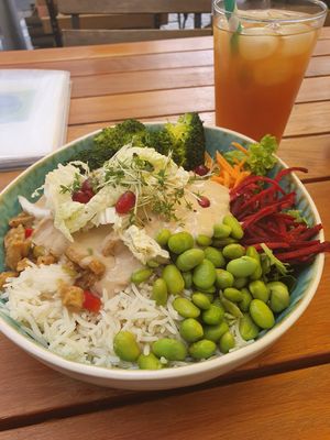 Kyoto bowl at My Secret Garden Cafe in Vienna