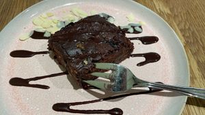 Vegane Brownies   at My Secret Garden Cafe in Vienna