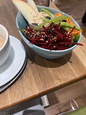 Small salat  at My Secret Garden Cafe in Vienna