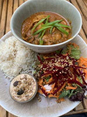 Tagescurry at My Secret Garden Cafe in Vienna