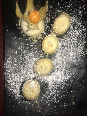 bakes banana at Raw Like Sushi in Hamburg