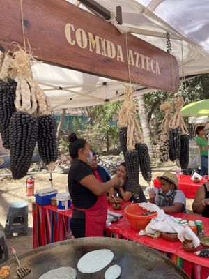 Another stall, not all vegan but can make vegan upon request   at Mercado del Pueblo in Sayulita