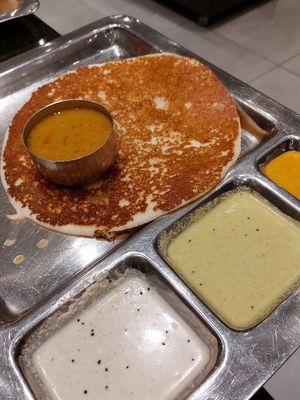 Plain Uthappam at Saravana Bhavan in Brussels