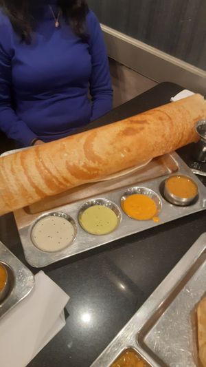 Plain dosa #Veganuary at Saravana Bhavan in Brussels