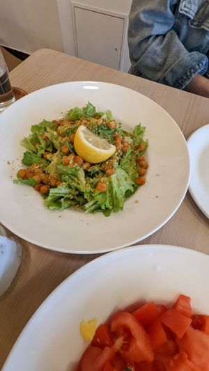 Caesar salad  at bistro ZDRAVO in Sarajevo
