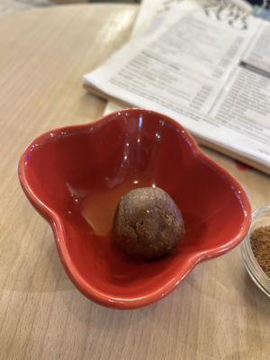 Kikiriki / Peanut ball  at bistro ZDRAVO in Sarajevo
