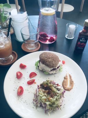 plate at bistro ZDRAVO in Sarajevo