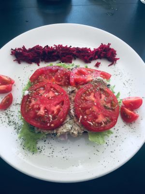 sandwiches  at bistro ZDRAVO in Sarajevo