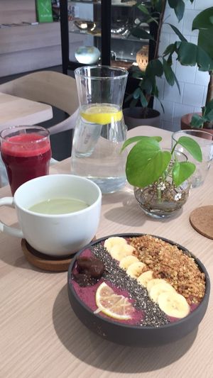 breakfast  at bistro ZDRAVO in Sarajevo