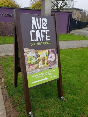 Avo Cafe is a First Vegan and Vegetarian Cafe in Waterford! Gluten and dairy free, white sugar free as well. Very welcome! :) at Avo Cafe in Waterford
