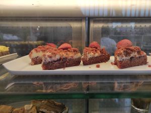 Vegan red velvet at Avo Cafe in Waterford