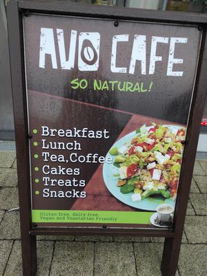 Card at Avo Cafe in Waterford