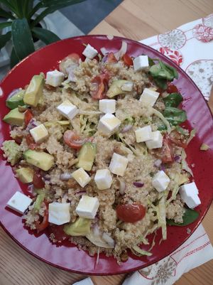 Quinoa salad at Avo Cafe in Waterford